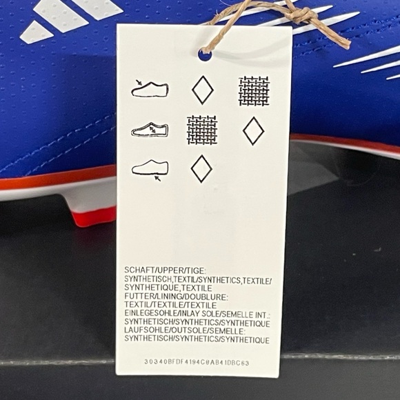⚽ [BRAND NEW] ADIDAS PREDATOR CLUB SOCK FG ADVANCEMENT PACK MENS CLEATS SIZE 9 ⚽ - Picture 10 of 12